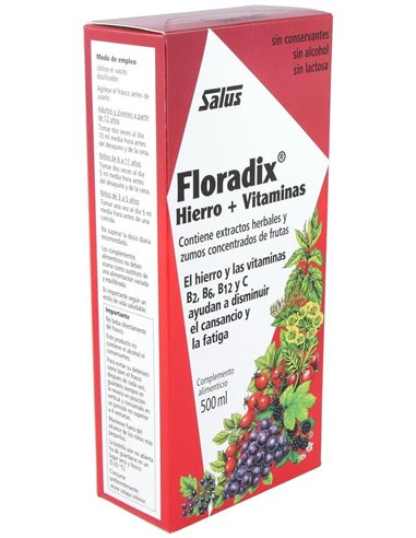 Floradix Hierro 500Ml de Salus