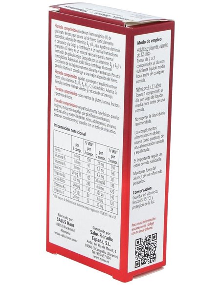 Floradix Hierro 84Comp Salus de Salus