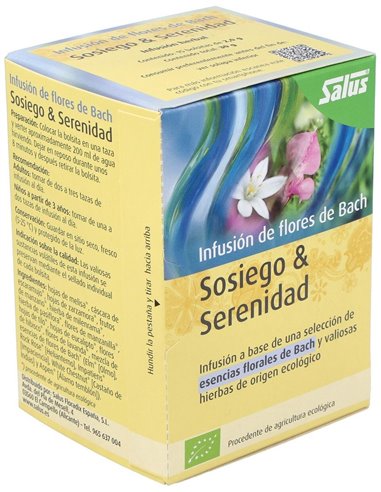 Infusion Flores Bach Sosiego Serenidad 15Sbrs Salus de Salus
