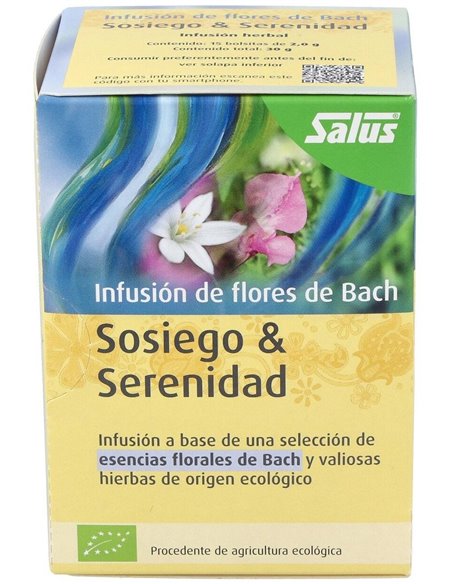 Infusion Flores Bach Sosiego Y Serenidad 15Sbrs. de Salus