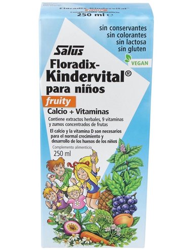 Kindervital Fruity 250Ml. Salus de Salus