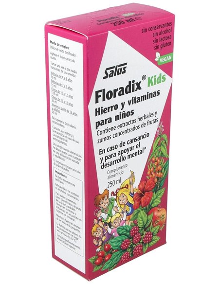 Floradix Kids 250Ml. Salus de Salus