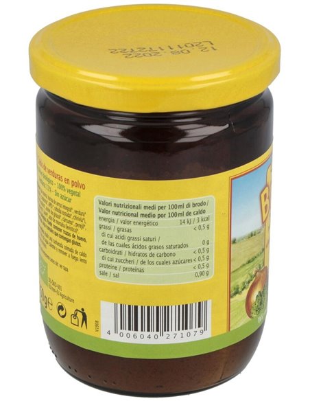 Caldo De Verduras  Brodo 250Gr. Bio Vegan de Rapunzel