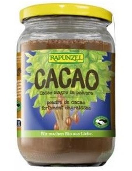 Cacao Desgrasado Polvo 250Gr. Bio S/A Vegan de Rapunzel