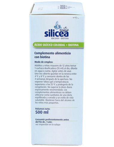 Silicea Balsam Con Biotina 500Ml. de Dimefar