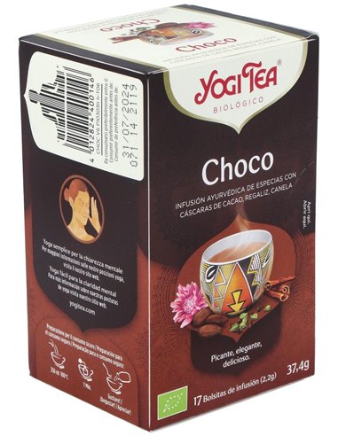 Yogi Tea Chocolate Bolsita 17 X 2 G de Yogi Tea