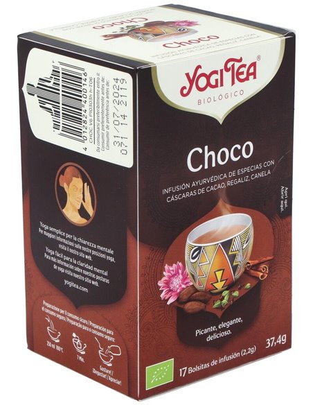 Yogi Tea Chocolate Bolsita 17 X 2 G de Yogi Tea