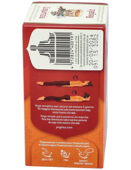 Yogi Tea Regaliz 17 X 1,8 G de Yogi Tea