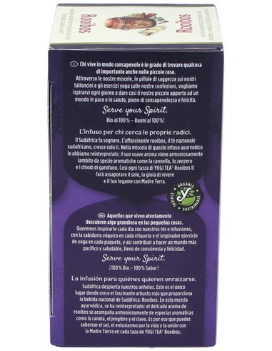 Yogi Tea Rooibos 17 X 1,8 G de Yogi Tea