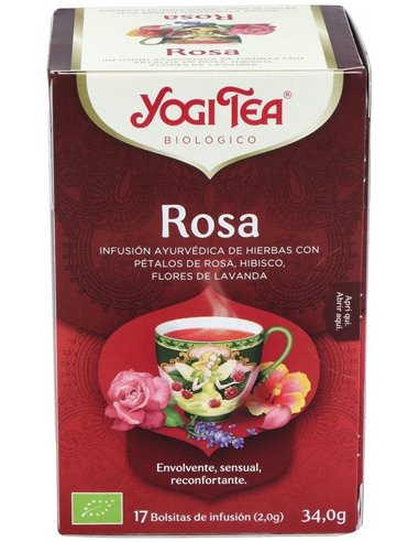 Yogi Tea Infusión Rosa 17 X 2 G de Yogi Tea