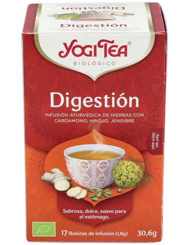 Yogi Tea Digestión 17 X 1,8 G de Yogi Tea