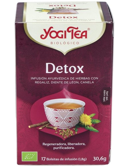 Yogi Tea Detox 17Infusiones de Yogi Tea