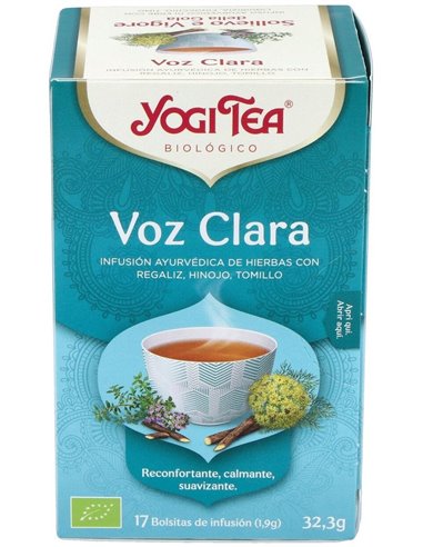 Yogi Tea Voz Clara 17Infusiones de Yogi Tea