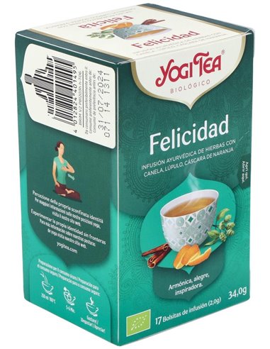 Yogi Tea Felicidad 17 X 1,8 G de Yogi Tea