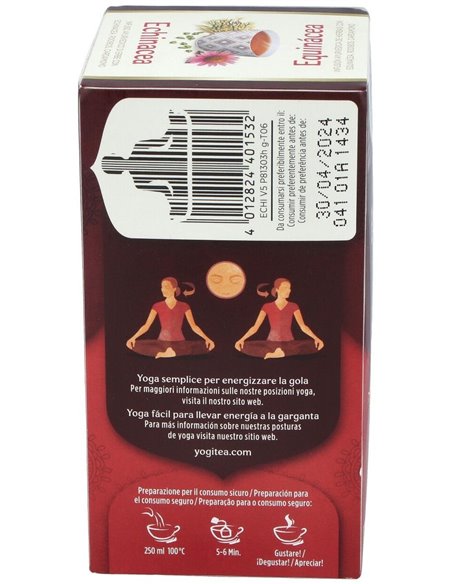 Yogi Tea Equinácea 17 X 1,8 G de Yogi Tea