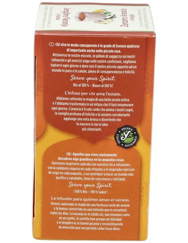 Yogi Tea Jengibre, Naranja Y Vainilla 17 X 1,8 G de Yogi Tea