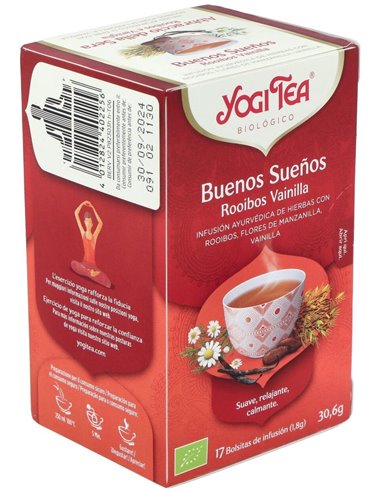 Yogi Tea Buenos Sueños Rooibos 17 X 1,8 G de Yogi Tea