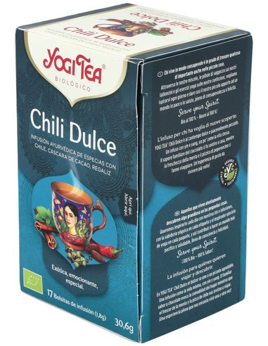 Yogi Tea Chili Dulce 17Infusiones de Yogi Tea