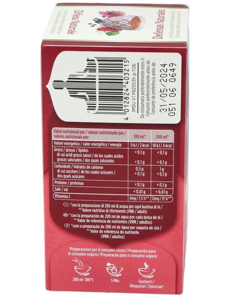 Yogi Tea Defensas Naturales 17Infusiones de Yogi Tea