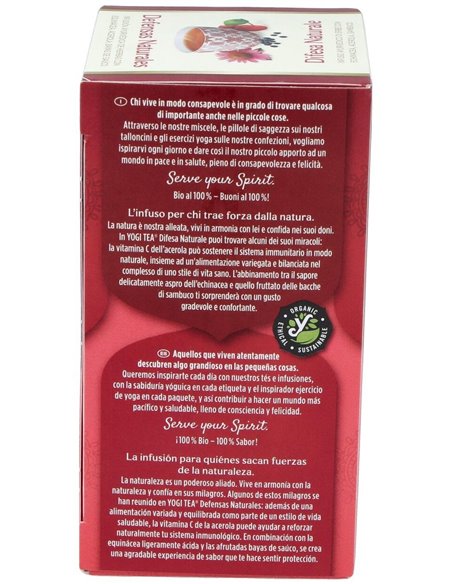 Yogi Tea Defensas Naturales 17 X 2 G de Yogi Tea