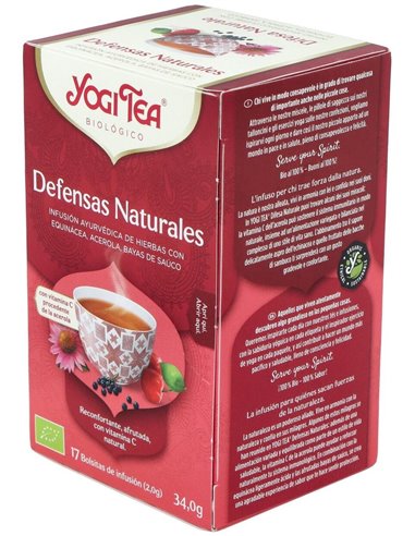 Yogi Tea Defensas Naturales 17 X 2 G de Yogi Tea