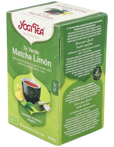 Yogi Tea Te Verde Matcha Limon 17Infusiones de Yogi Tea