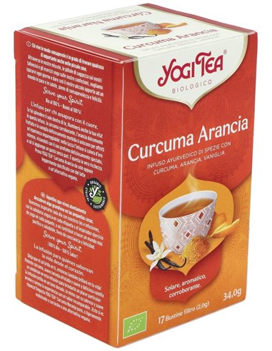 Yogi Tea Curcuma Naranja 17Infusiones de Yogi Tea