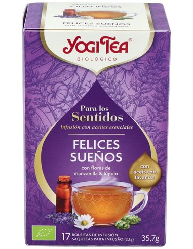 Yogi Tea Felices Sueños Para Los Sentidos 17Inf. de Yogi Tea