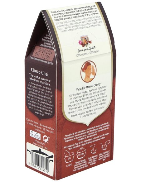 Yogi Tea Chocolate Chai 90 G de Yogi Tea