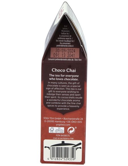 Yogi Tea Chocolate Chai 90 G de Yogi Tea