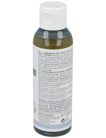 Aceite Desmaquillante De Ojos Aloe Vera 125Ml. de Logona