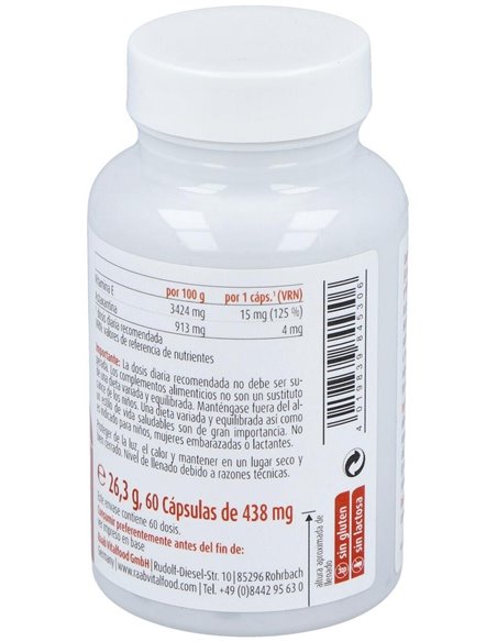 Alga Astaxantina 60 cápsulas Sg Vegan de Raab Vitalfood