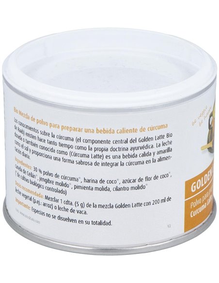 Golden Latte Bebida De Curcuma En Polvo 70Gr. Bio de Raab Vitalfood