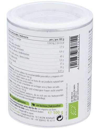 Té verde Matcha Bio cocina, 100g de Raab Vitalfood