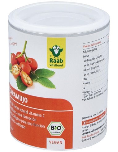 Escaramujo Polvo 150Gr. Bio Sg Vegan de Raab Vitalfood