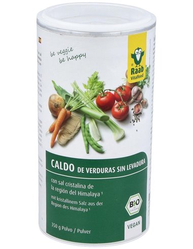 Caldo De Verduras Sin Levadura Bote 350Gr. Bio Sg de Raab Vitalfood
