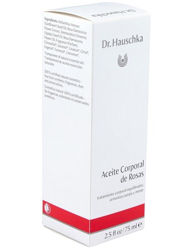 Aceite Corporal De Petalos De Rosa 75Ml. de Dr. Hauschka