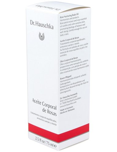 Aceite Corporal De Petalos De Rosa 75Ml. de Dr. Hauschka