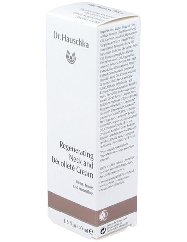 Crema Regeneradora Cuello Y Escote 40Ml. de Dr. Hauschka