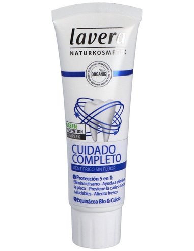 Dentifrico Classic Complet Care Sin Fluor 75Ml. de Lavera