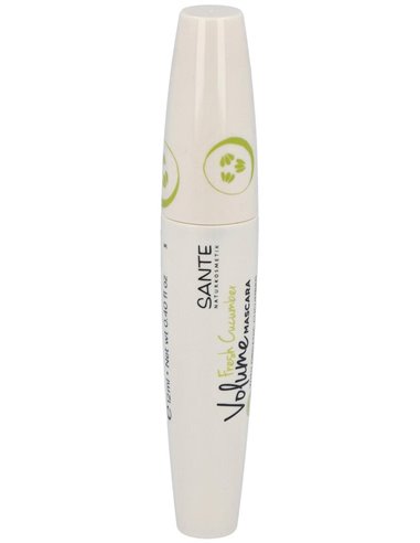 Mascara De Pestañas Fresh Volume 01 Black 12Ml. de Sante Naturkosmetik