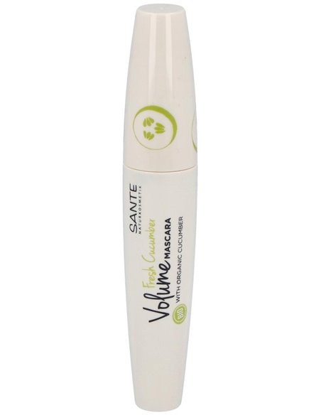 Mascara De Pestañas Fresh Volume 01 Black 12Ml. de Sante Naturkosmetik