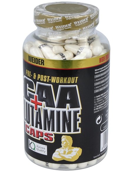Weider Bcaa + L-Glutamina 180Cap. de Weider