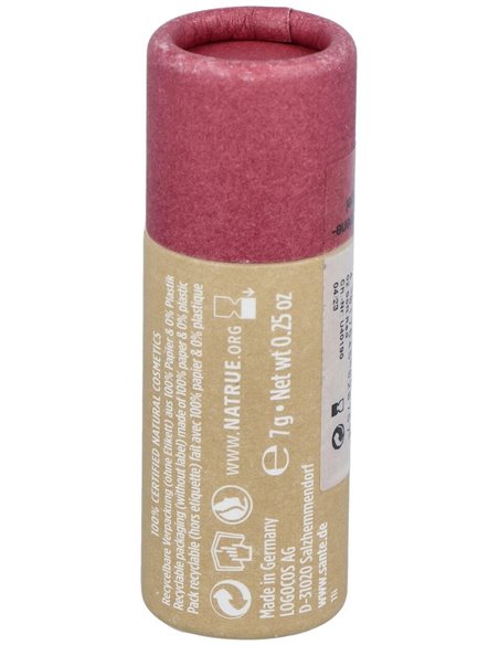 Balsamo Labial Color Kiss 02 Soft Berry 7Gr. Vegan de Sante Naturkosmetik