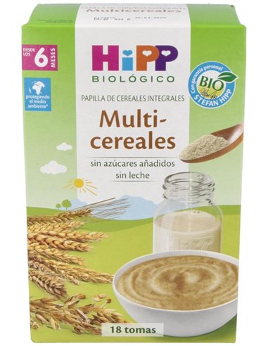 Papilla Multicereales 6Meses 400Gr. Bio S/A de Hipp