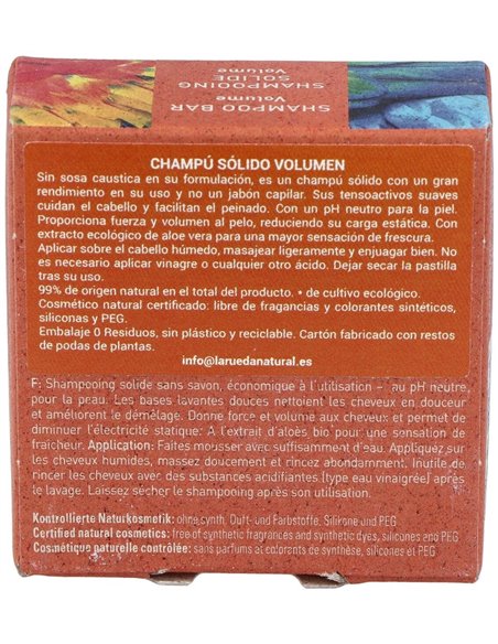Champu Solido Volumen 100Gr. de Bioturm