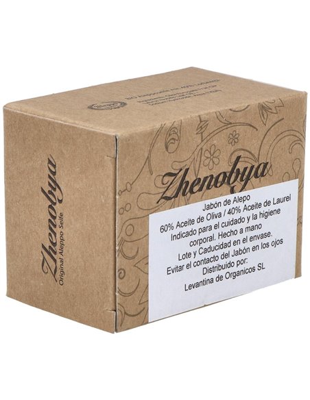 Jabon De Alepo 60-40% 190Gr. de Zhenobya