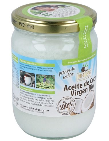 Aceite De Coco 500Ml. Bio de Dr. Goerg