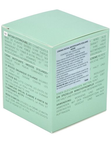 Crema Facial Musgo De Islandia 50Ml. Bio de Natura Estonica