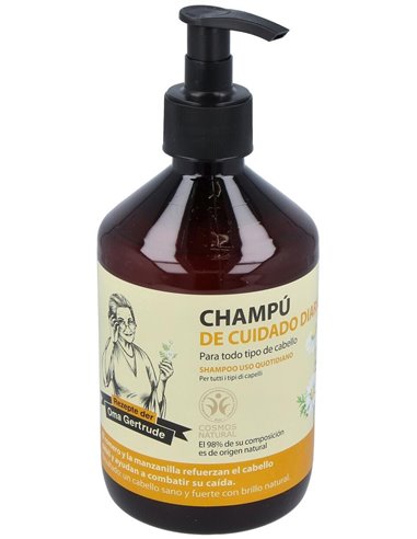 Champu  Uso Diario Romero Y Manzanilla 6Udsx500Ml. de Oma Gertrude